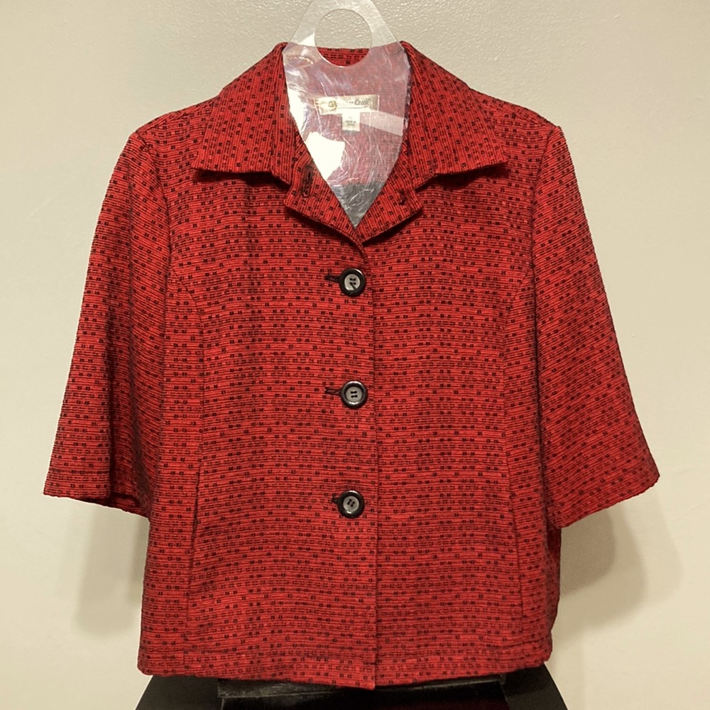ColdWater Creek cropped jacket PL